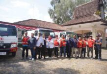 PMI NTB Salurkan Air Besih ke 20 Titik Lokasi Kekeringan di 9 Kecamatan Terparah Kekeringan di Bumi Gora