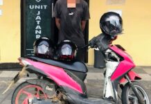 Curi Helm di Parkiran RSUD NTB, Pria Asal Lombok Tengah Dibekuk Polisi