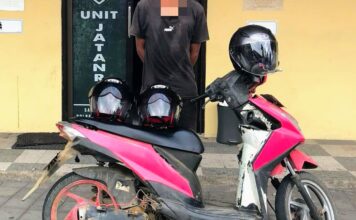 Curi Helm di Parkiran RSUD NTB, Pria Asal Lombok Tengah Dibekuk Polisi