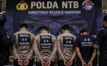 Terseret Kasus Narkoba, Oknum Anggota Polres Lombok Barat Terancam PTDH