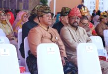 Kakanwil BPN NTB Hadiri Upacara Detik-Detik Proklamasi di Gubernuran NTB