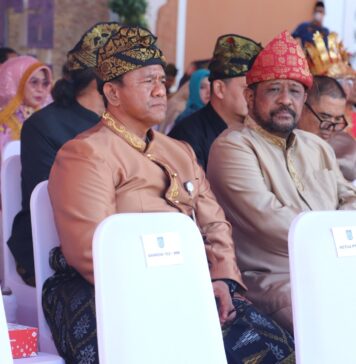 Kakanwil BPN NTB Hadiri Upacara Detik-Detik Proklamasi di Gubernuran NTB