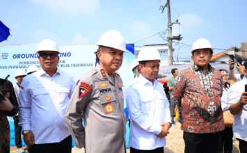 Kapolda Banten Hadiri Peletakan Batu Pertama Kantor DPD RI, Simbol Penguatan Sinergi Pemerintah Pusat dan Daerah