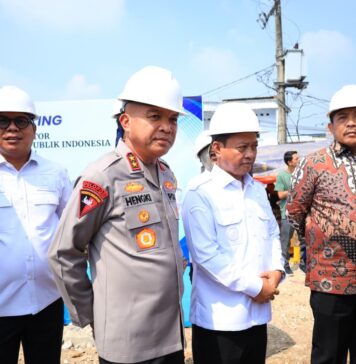 Kapolda Banten Hadiri Peletakan Batu Pertama Kantor DPD RI, Simbol Penguatan Sinergi Pemerintah Pusat dan Daerah