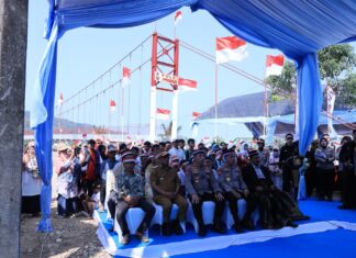 Kapolri Resmikan Jembatan Presisi di Lebak, 2 Juta Warga Kini Terhubung Lebih Mudah