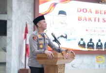 Kenang Affan, Polres Cilegon Bersama Ratusan Ojol Gelar Doa dan Berbagi Bantuan