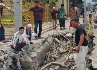 Empat Pipa PDAM Lotim Terputus, Gangguan Air Bersih Dipicu Proyek Galian Jalan