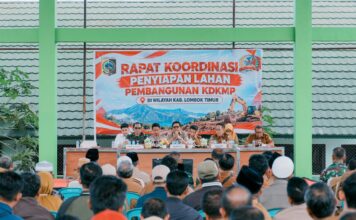 Kejar Target KDKMP, Pemkab Lombok Timur Siapkan Empat Skema Pembebasan Lahan