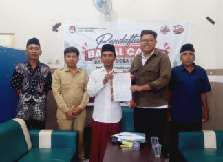 Pendaftaran Tahapan Pilkades Merembu Resmi Dibuka, Ahmad Habibi Tancap Gas Daftar Hari Pertama