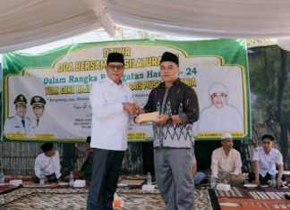 Bupati Lotim Pastikan Jalan Sakra-Pengonong Dikerjakan, Pesan Haul Ulama Jadi Penguat Masyarakat