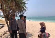 Sebelum Ribuan Penonton Tiba, Polisi Perkuat Cipta Kondisi di Mandalika