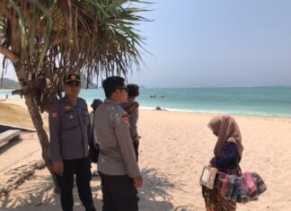 Sebelum Ribuan Penonton Tiba, Polisi Perkuat Cipta Kondisi di Mandalika