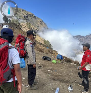 Tekan Risiko Kebakaran di Gunung Rinjani, Polisi dan TNGR Pantau Aktivitas Pendaki