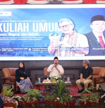Menteri Nusron dalam Kuliah Umum Politeknik Agraria STPN: Tradisi Dialektika Berpikir Tidak Boleh Mati di Mana pun Berada