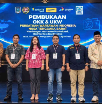 Cetak Wartawan Berintegritas, PWI NTB Buka Rangkaian OKK dan UKW 2026