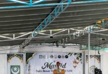 Maulid Nabi di Sukamulia Timur, Baznas Lotim Salurkan Bantuan dan Perkuat Pesan Kemandirian