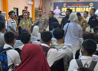 Buntut Konvoi Sajam di Mataram: Enam Remaja Ditindak Hukum, 16 Anak Dipulangkan ke Orang Tua