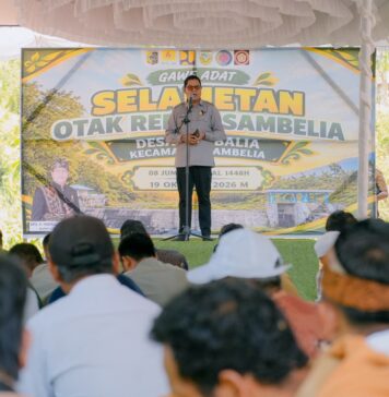 Hadiri Selametan Otak Reban, Bupati Lombok Timur Tekankan Pentingnya Menjaga Sumber Air