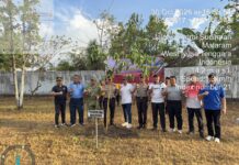 Hijaukan NTB, Kapolda Bersama Pimpinan Daerah Aksi Tanam Pohon di Lanud ZAM
