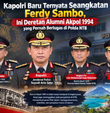Kapolri Baru Ternyata Seangkatan Ferdy Sambo, Ini Deretan Alumni Akpol 1994 yang Pernah Bertugas di Polda NTB