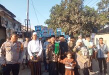 Gegap Gempita Hari Terakhir, Nurdinah Daftar Pilkades Suka Makmur Bawa Semangat “Besopok Periri Dese”