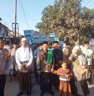 Gegap Gempita Hari Terakhir, Nurdinah Daftar Pilkades Suka Makmur Bawa Semangat “Besopok Periri Dese”