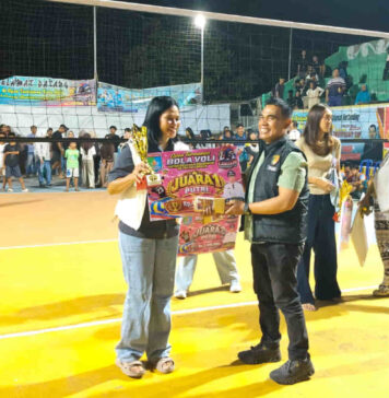 Kapolsek Labuapi IPDA Selamet Riadi Apresiasi Turnamen Labuapi Anniversary Cup 2026