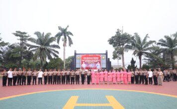 Hadapi Misi Enam Bulan di Papua Tengah, 45 Personel Brimob Banten Jalani Pemantapan Operasi